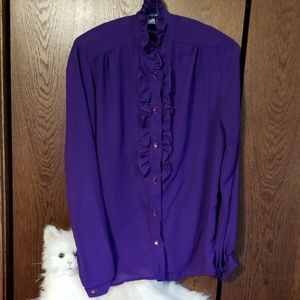 VINTAGE. Grant Park purplebutton down shirt